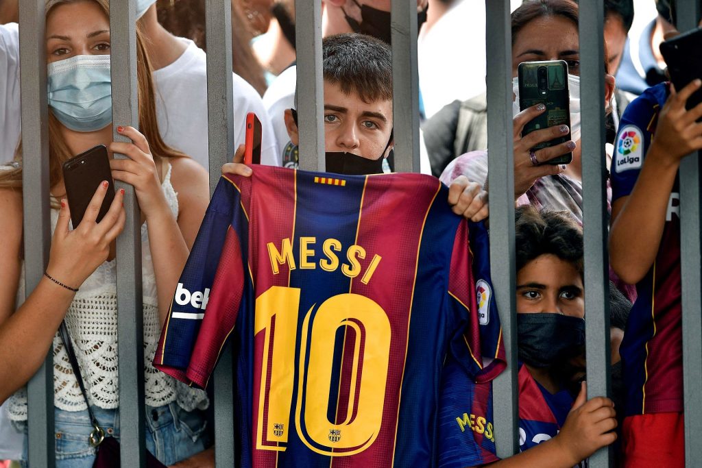 Barcelona fan skuffet over Messis farvel